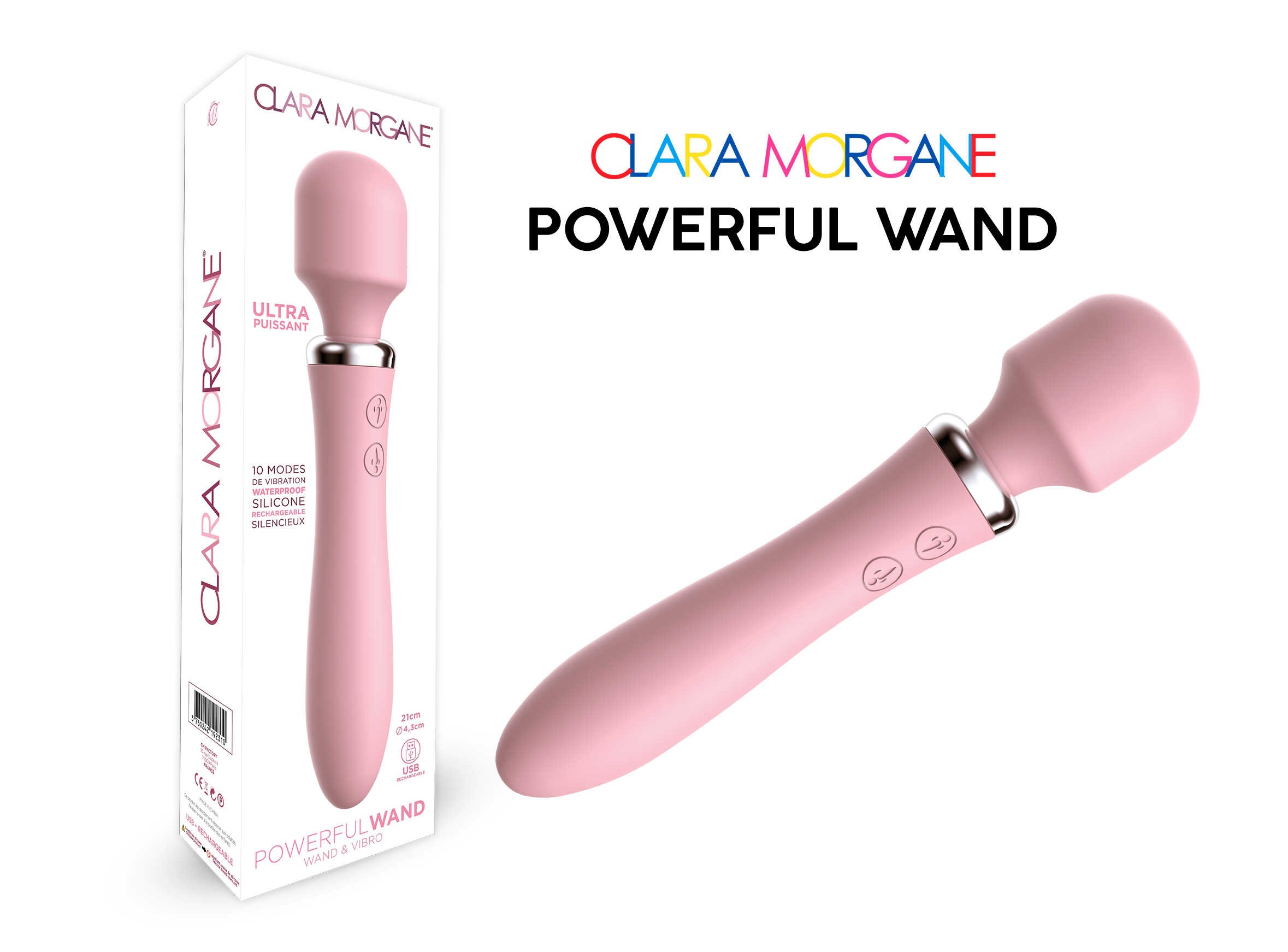 Powerful Wand - Rose — Clara Morgane, sélection SENVÉLYA
