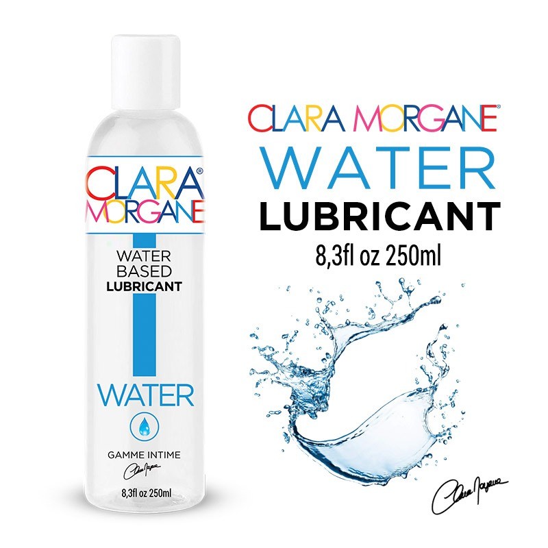 Lubrifiant Water 250 ml Clara Morgane — Clara Morgane, sélection SENVÉLYA