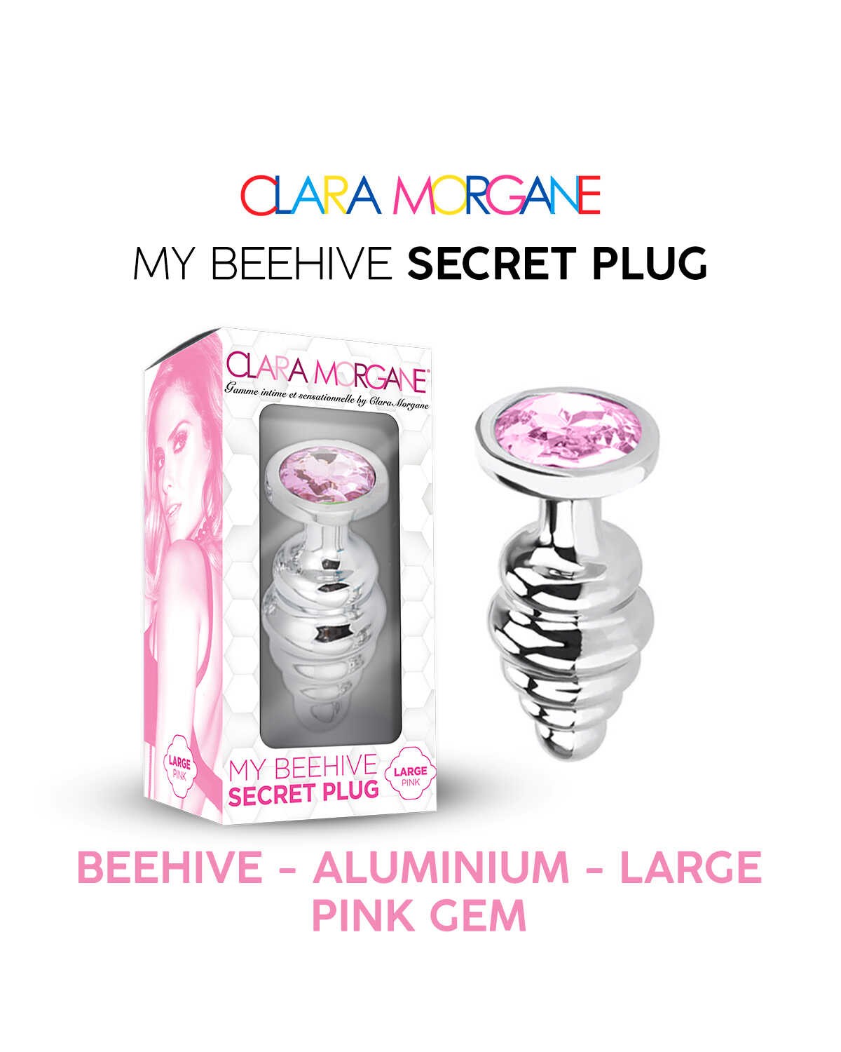 My Beehive Secret Plug - Rose — Clara Morgane, sélection SENVÉLYA