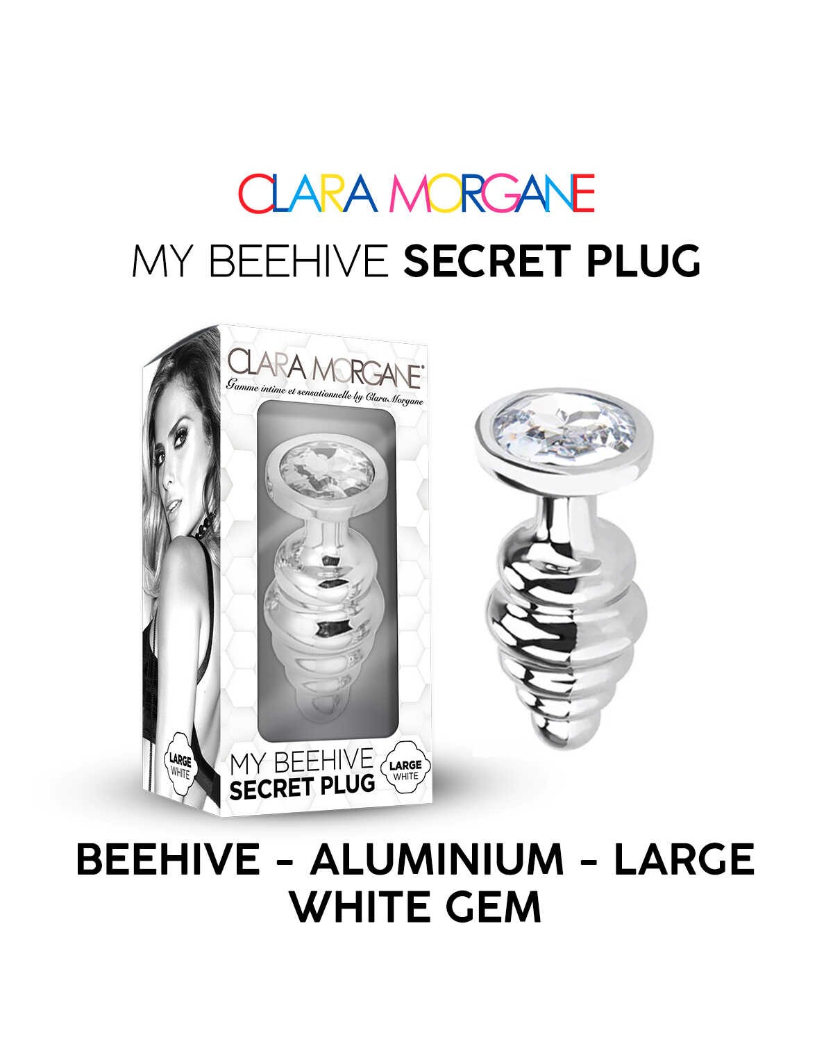 My Beehive Secret Plug - Blanc — Clara Morgane, sélection SENVÉLYA