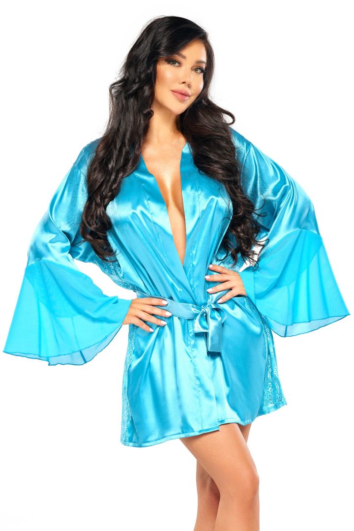 Marlene Bathrobe Türkiis