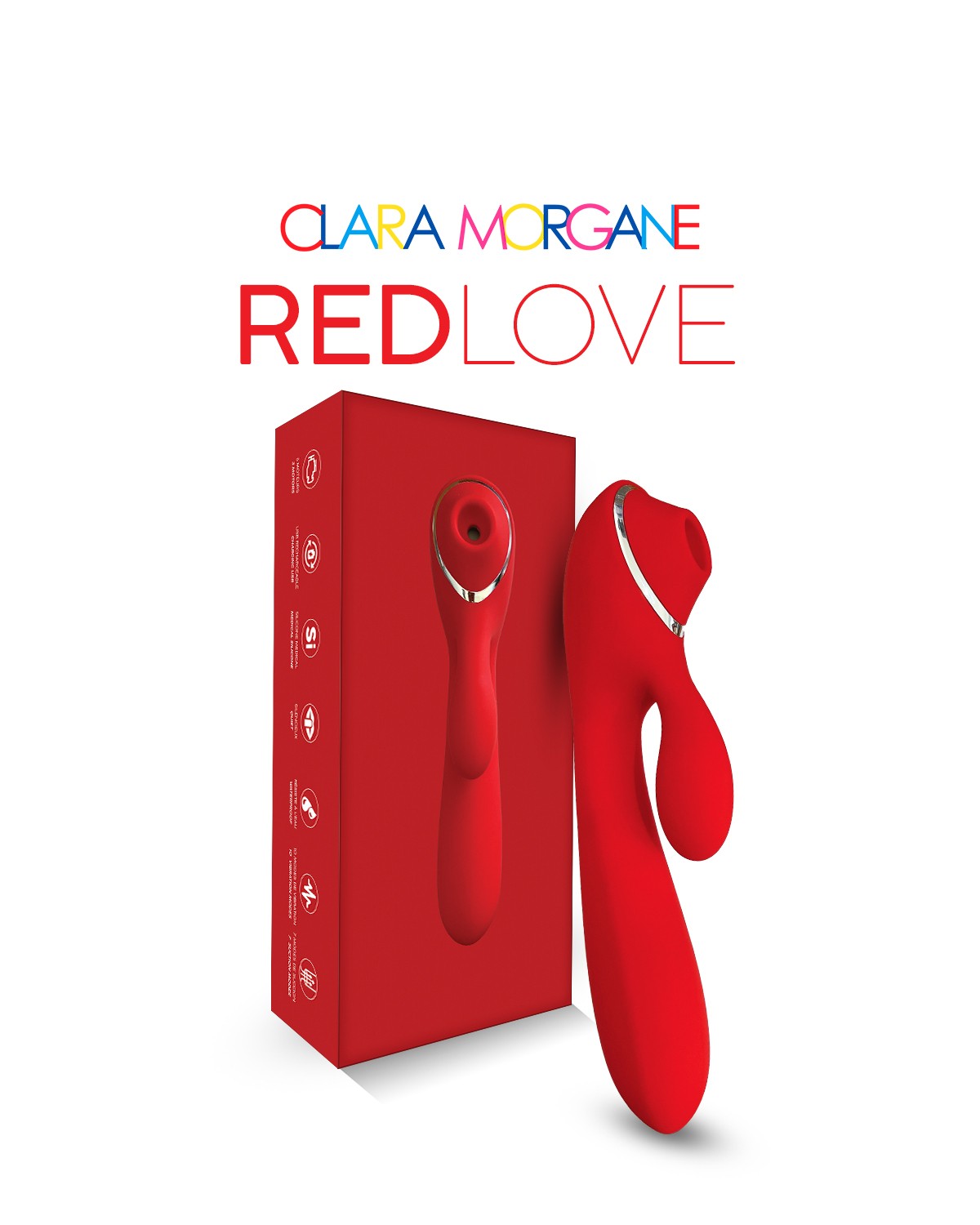 Red love - Stimulateur clitoridien — Clara Morgane, sélection SENVÉLYA