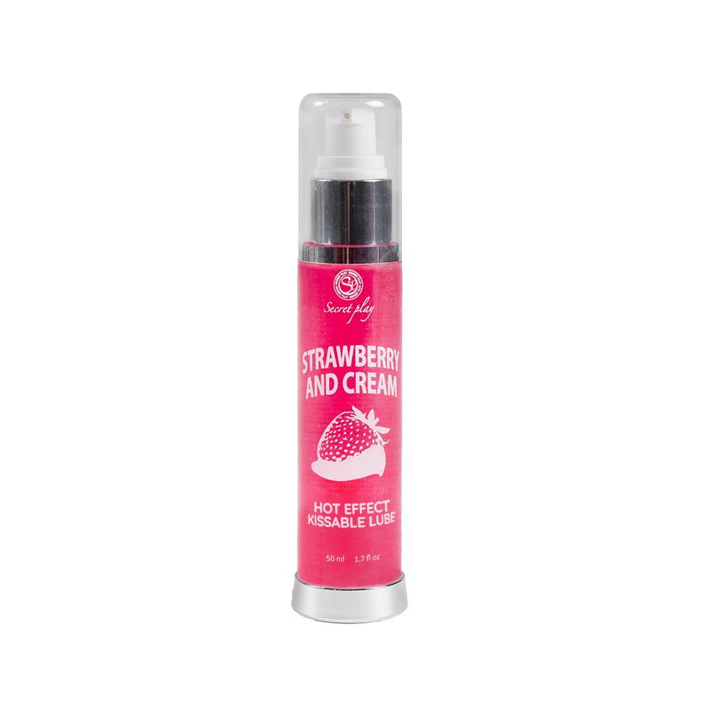 Varm effekt smøremiddel Jordbær 50ml 3538
