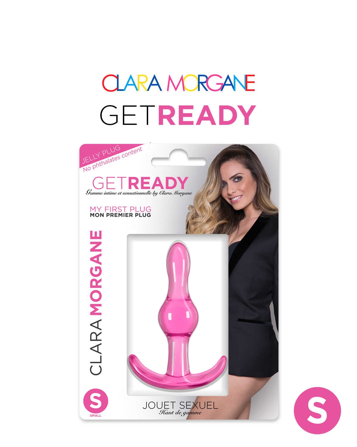 Get ready plug Clara Morgane - Rose (S) — Clara Morgane, sélection SENVÉLYA