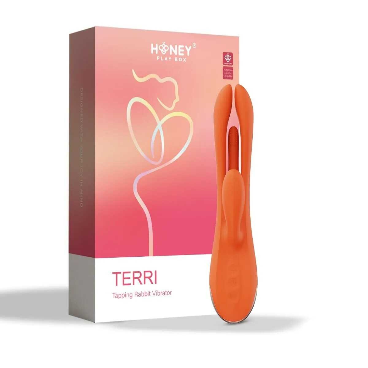 Terri Rabbit et tapotage controllé par appli - orange — Honey Play box, sélection SENVÉLYA