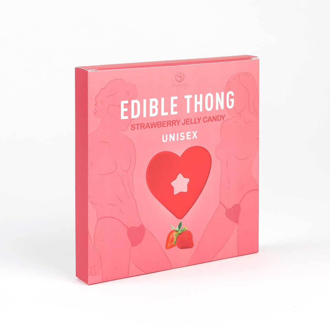String comestible saveur Fraise — Secret Play, sélection SENVÉLYA