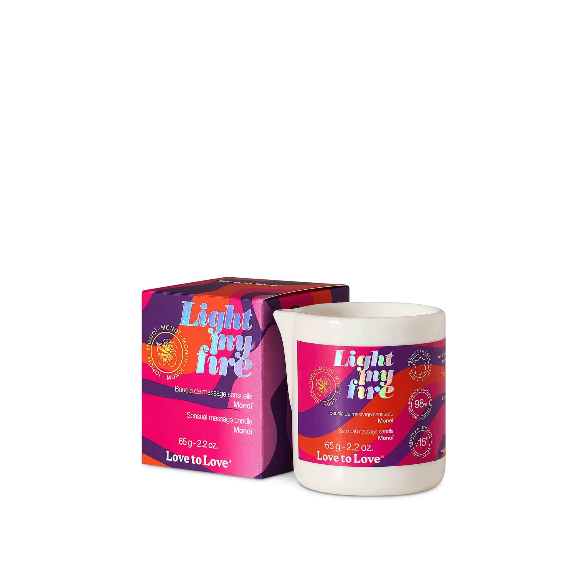 Light My Fire Monoi 80ML — Love to Love, sélection SENVÉLYA