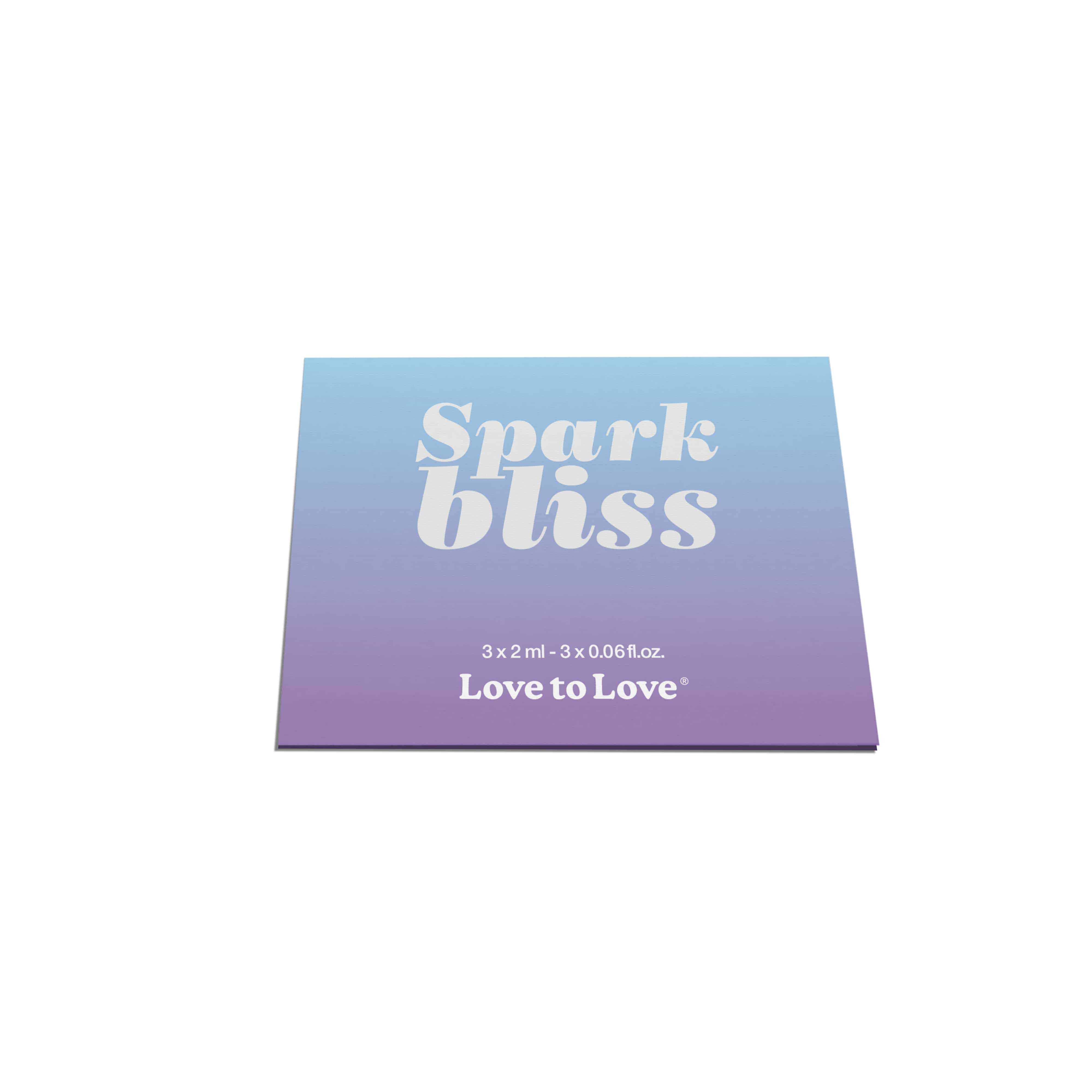 Spark bliss back - 3 sample stimulants - 6 ml