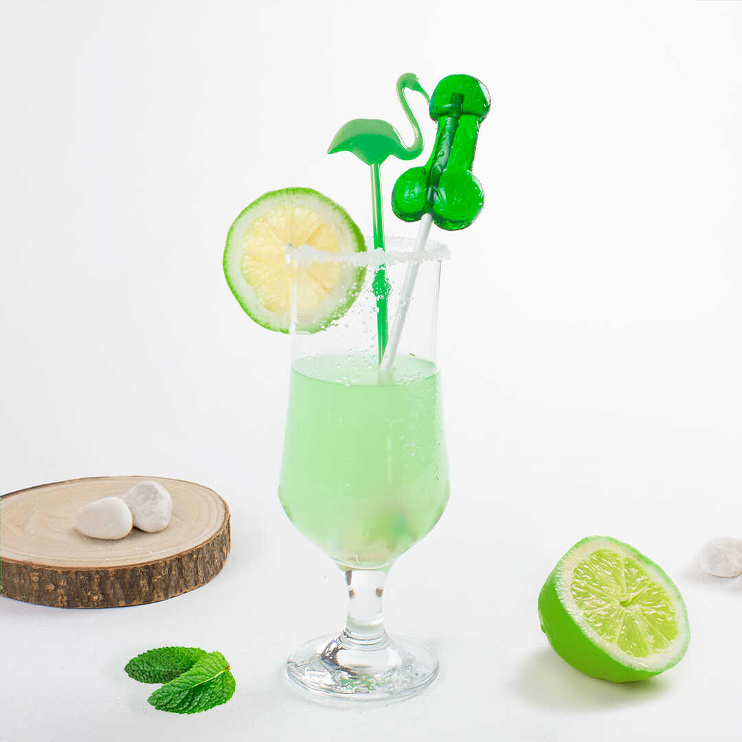 SUCETTE PÉNIS MOJITO AVEC ALCOOL — Secret Play, sélection SENVÉLYA