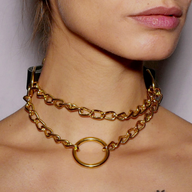 Collier étrangleur Gold — The Sinners, sélection SENVÉLYA