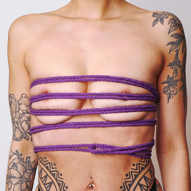 Corde en chanvre Premium Violette — The Sinners, sélection SENVÉLYA