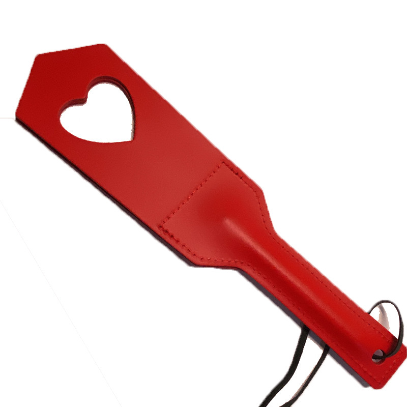 Paddle en Cuir Cœur Rouge — The Sinners, sélection SENVÉLYA