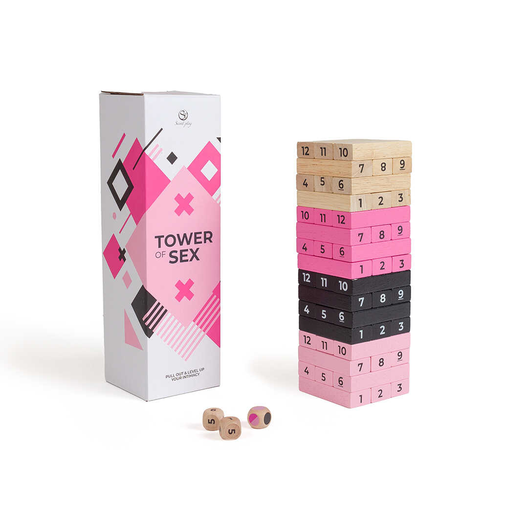 Tower of sex - Jeu en bois — Secret Play, sélection SENVÉLYA