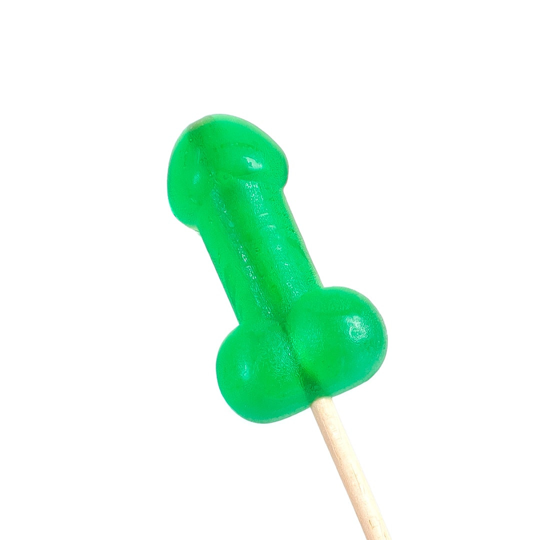 Sucette candy pénis à la menthe avec effet froid — Secret Play, sélection SENVÉLYA