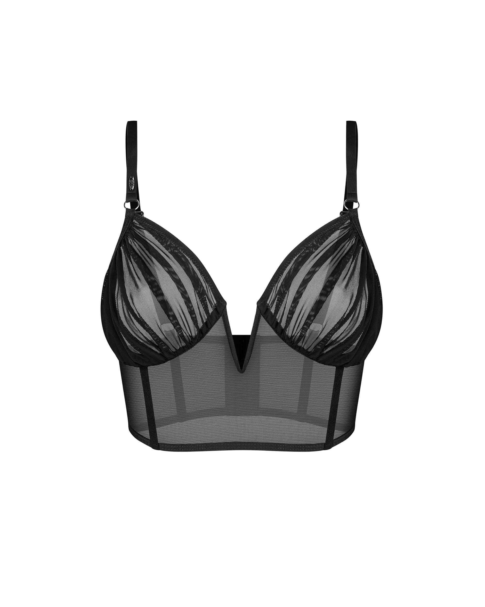 Aurora top black