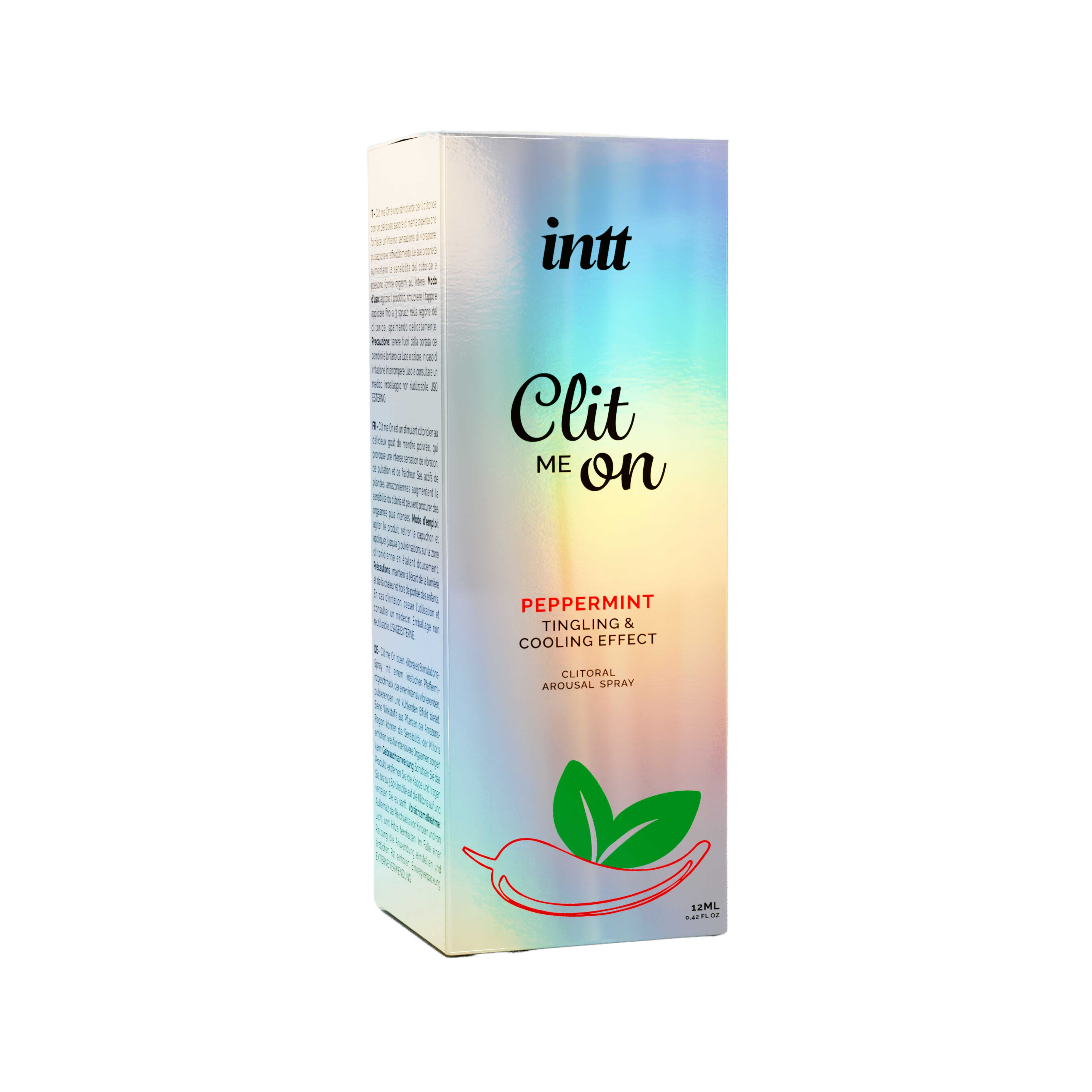 Clit me on perpermint - Liquid vibrator spray for clitoris