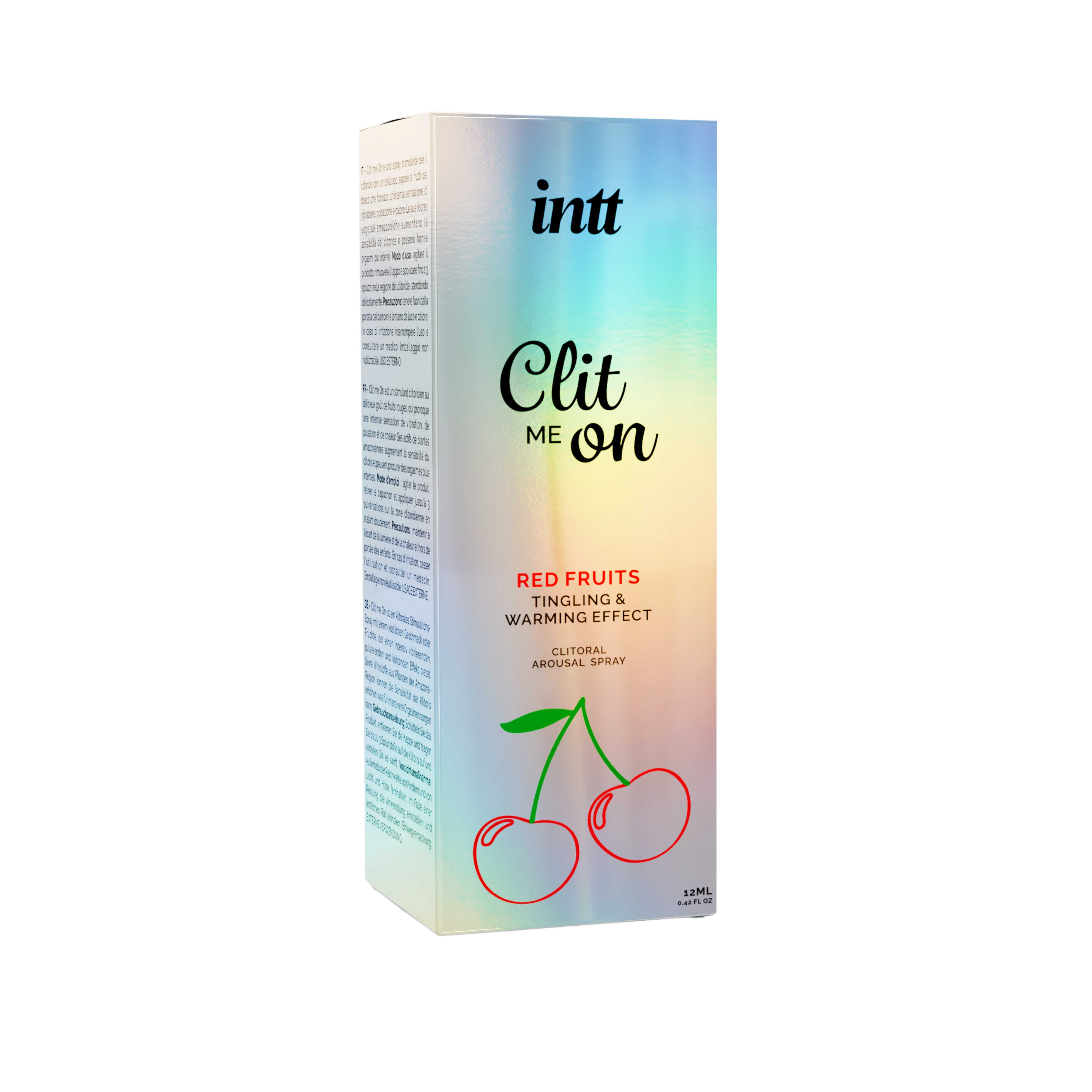 Clit me on red fruits - Liquid vibrator spray for clitoris