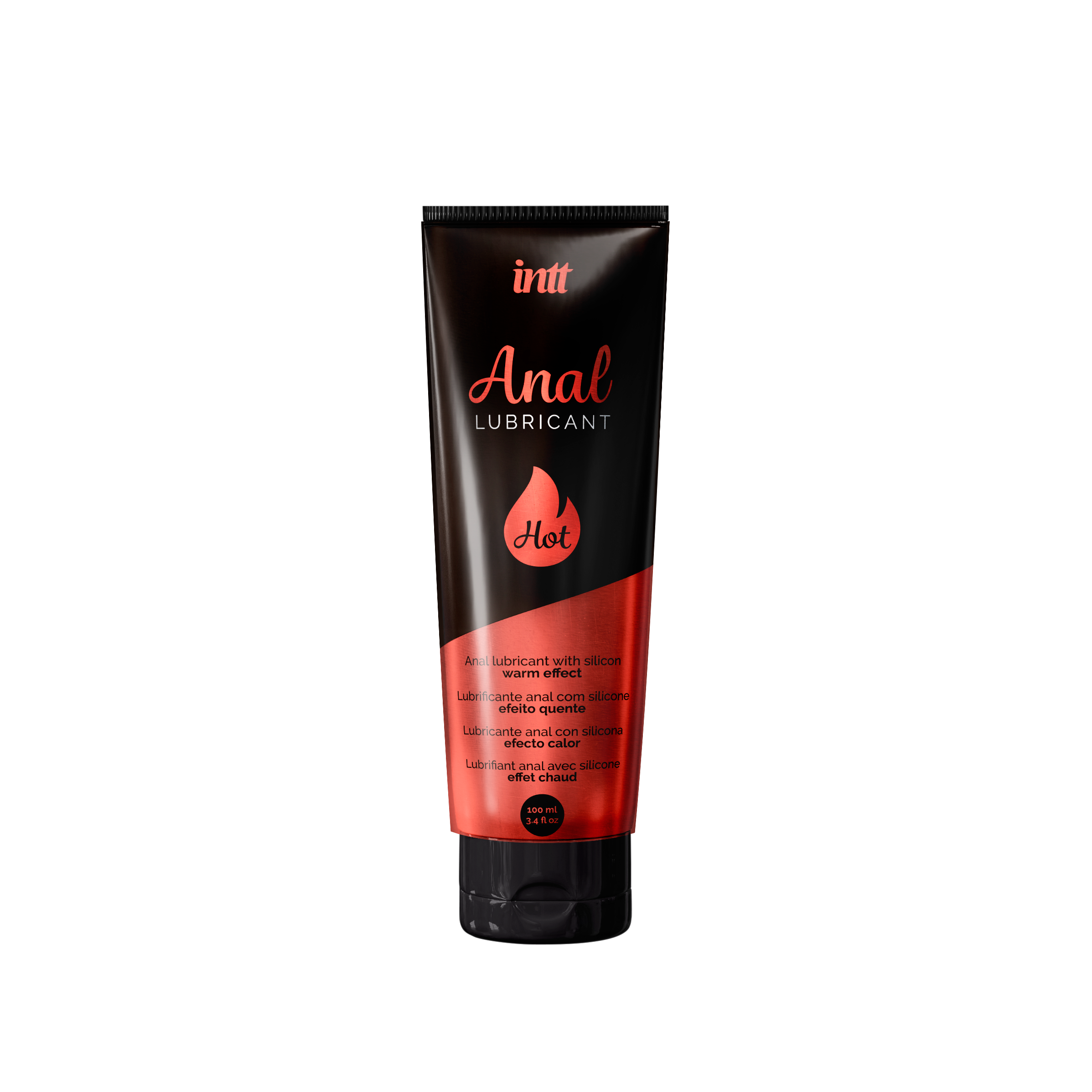 Hot anal silicon lubricant - Lubrifiant silicone effet chaud — INTT Cosmétiques, sélection SENVÉLYA