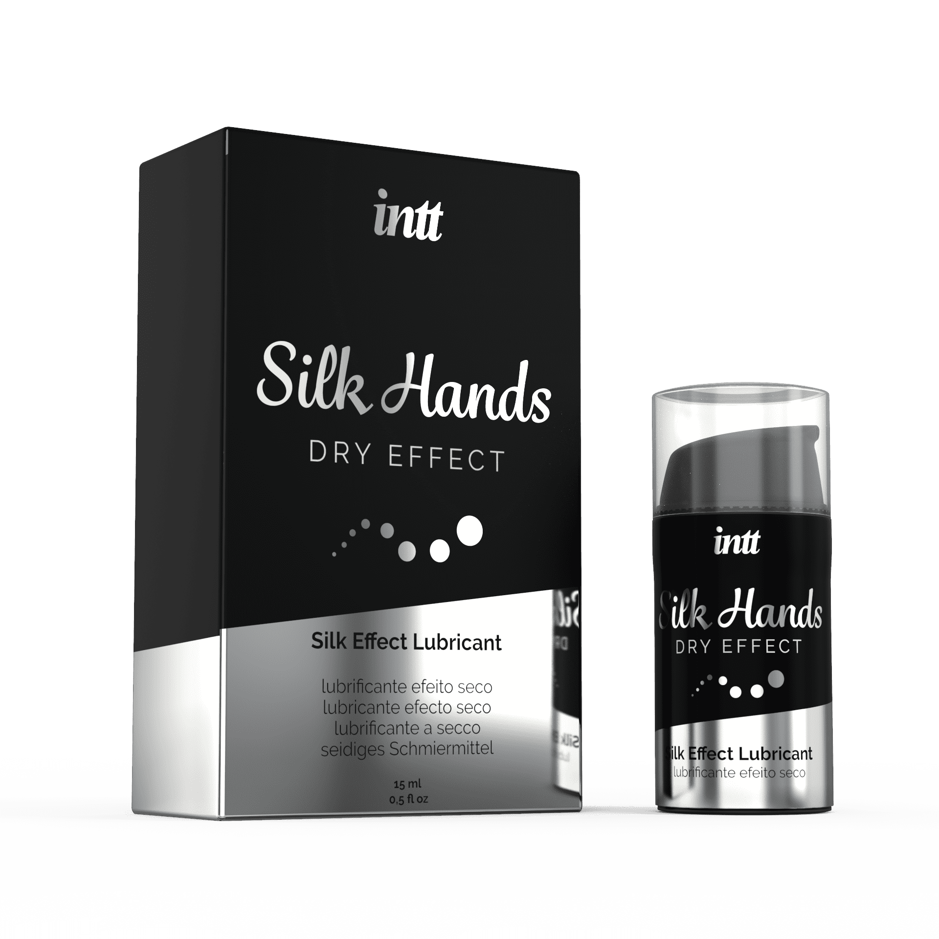 Silk hands - Lubrifiant 100 % silicone premium — INTT Cosmétiques, sélection SENVÉLYA