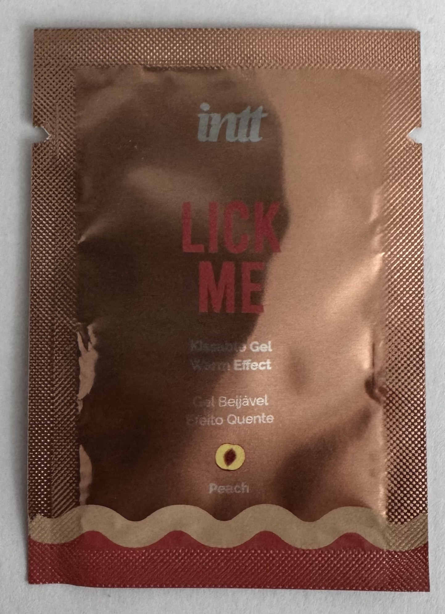 Sample Lick me Fishing - 2ml heating and kissing gel